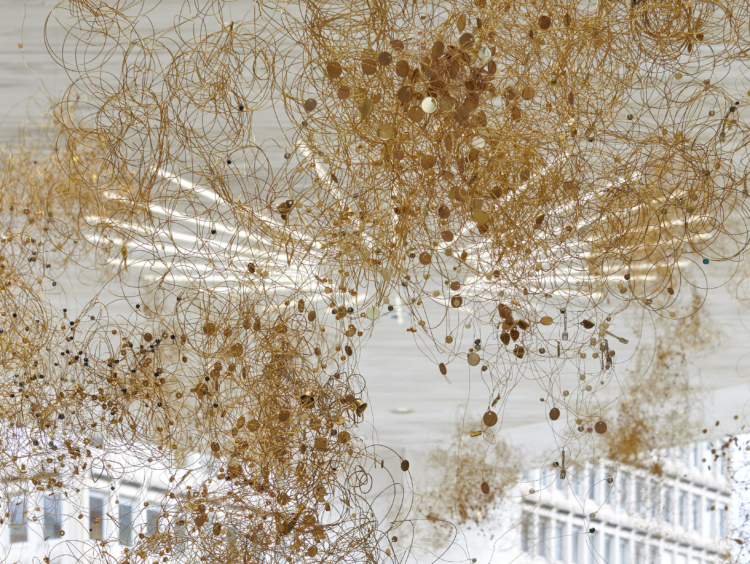 Exhibition view ‘Igshaan Adams: Between Then and Now’, Mudam Luxembourg. Photo: Marc Domage © Mudam Luxembourg