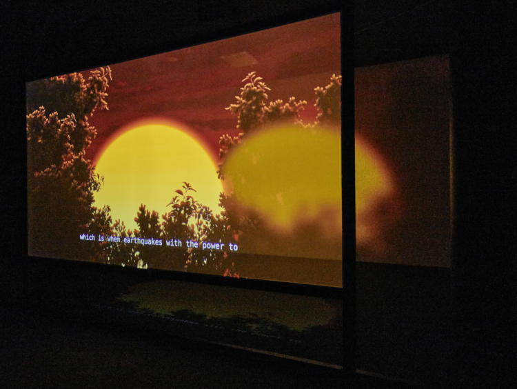 View of the exhibition ‘Ho Tzu Nyen: Time & the Tiger’, Mudam Luxembourg. Photo: Mareike Tocha © Mudam Luxembourg