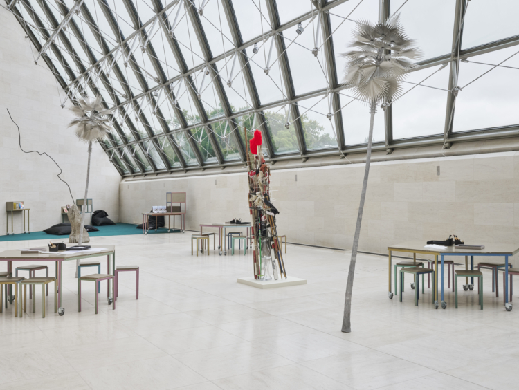Exhibition view ‘Jardin des possibles’, Mudam Luxembourg. Photo: Mareike Tocha © Mudam Luxembourg