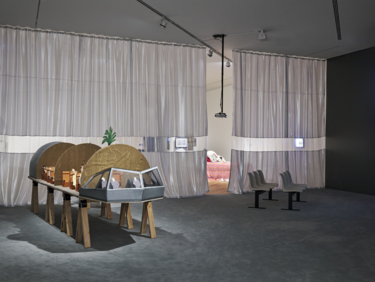 Exhibition view ‘Eleanor Antin: A Retrospective’, Mudam Luxembourg. Photo: Mareike Tocha © Mudam Luxembourg