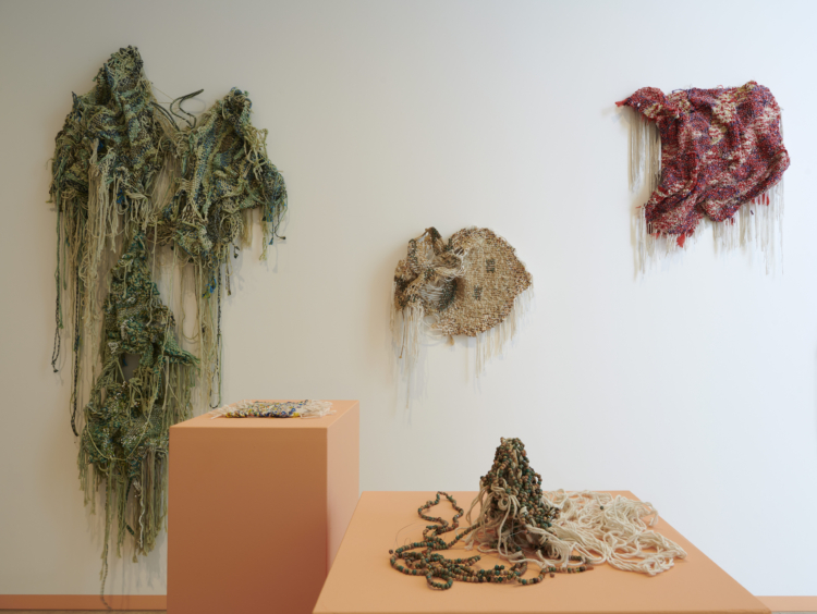 Exhibition view ‘Igshaan Adams: Between Then and Now’, Mudam Luxembourg. Photo: Marc Domage © Mudam Luxembourg