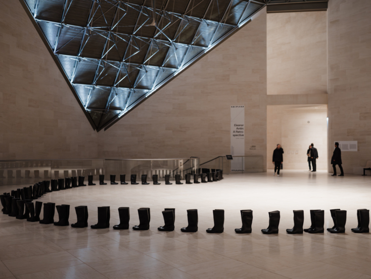 Exhibition view ‘Eleanor Antin: A Retrospective’, Mudam Luxembourg. Photo: Marion Dessard © Mudam Luxembourg