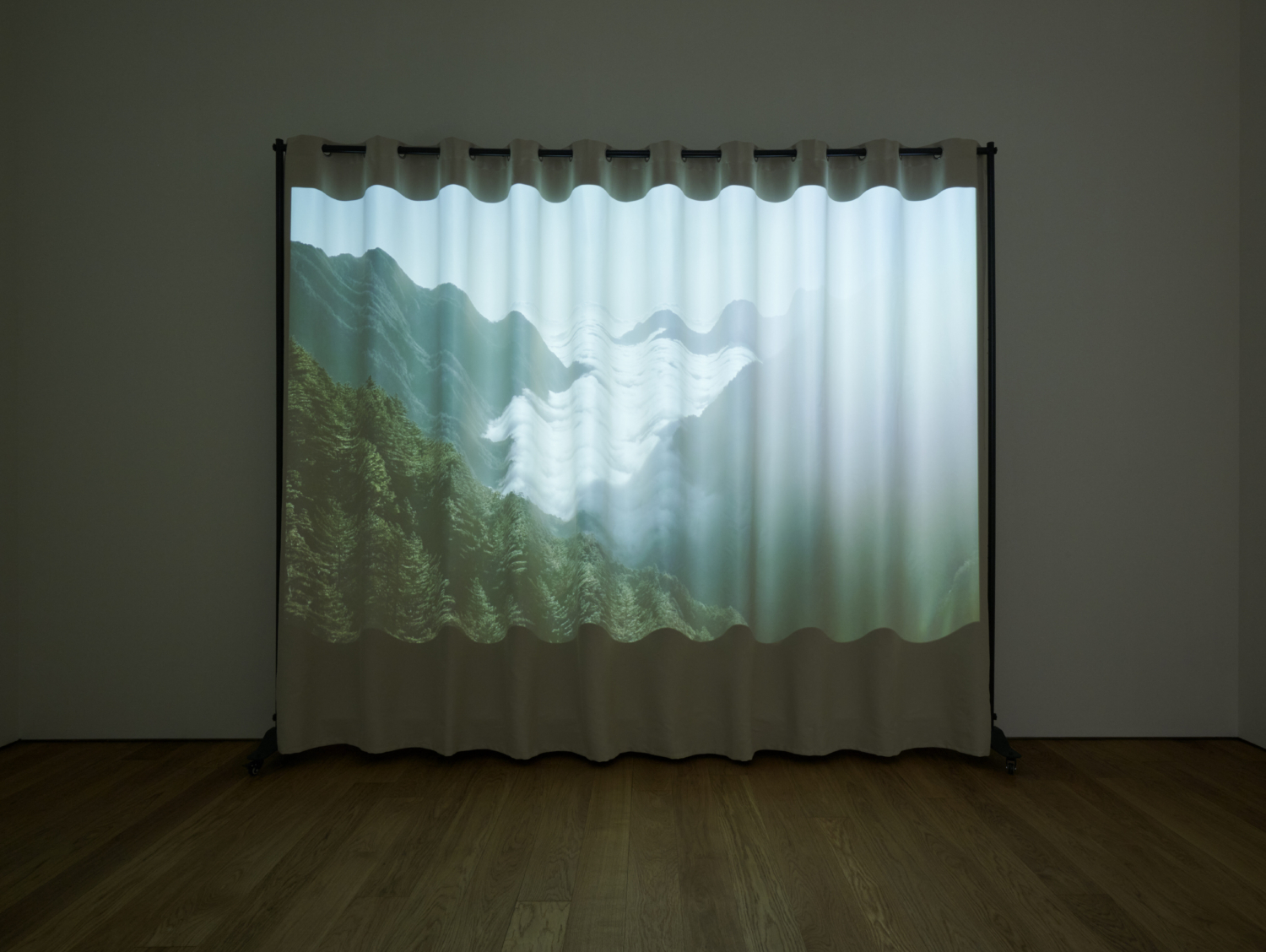 View of the exhibition ‘Tiffany Sia: Phantasmatic Screens’, Mudam Luxembourg. Photo: Mareike Tocha © Mudam Luxembourg