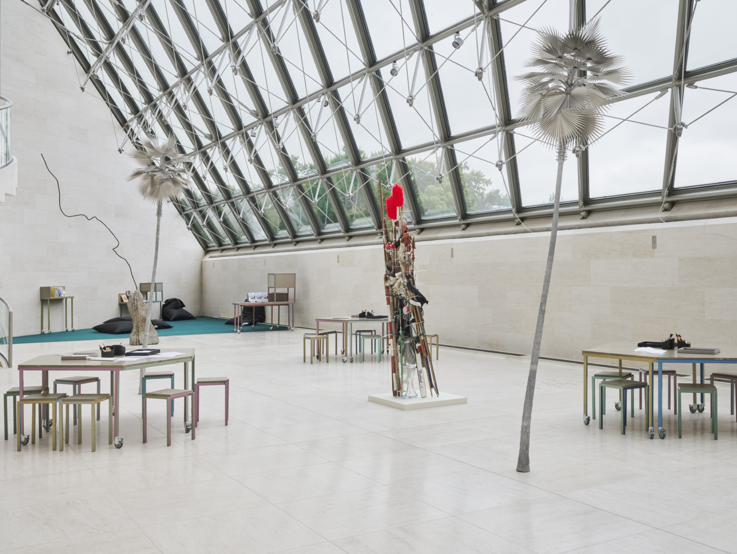 Exhibition view ‘Jardin des possibles’, Mudam Luxembourg. Photo: Mareike Tocha © Mudam Luxembourg
