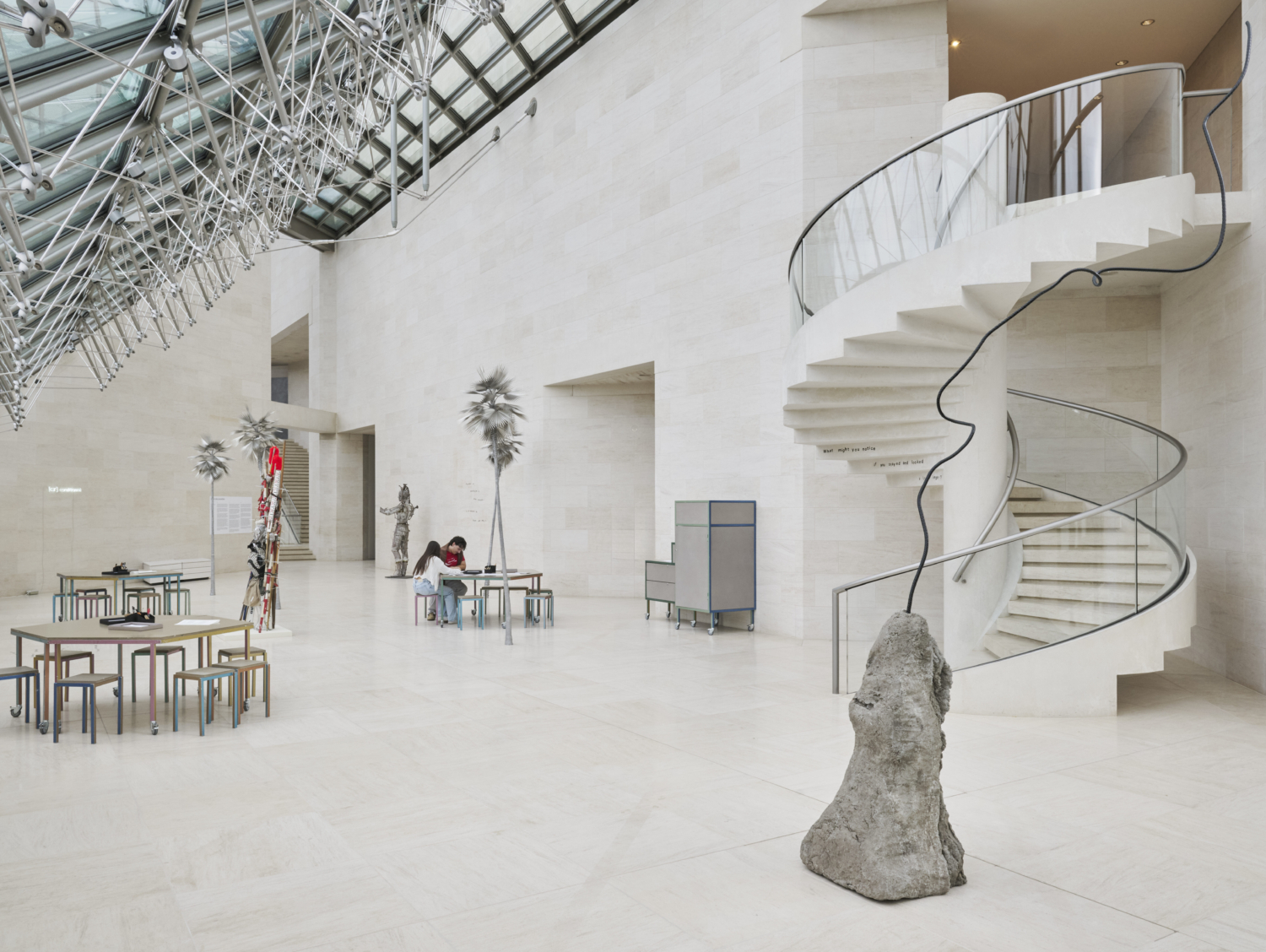 Exhibition view ‘Jardin des possibles’, Mudam Luxembourg. Photo: Mareike Tocha © Mudam Luxembourg