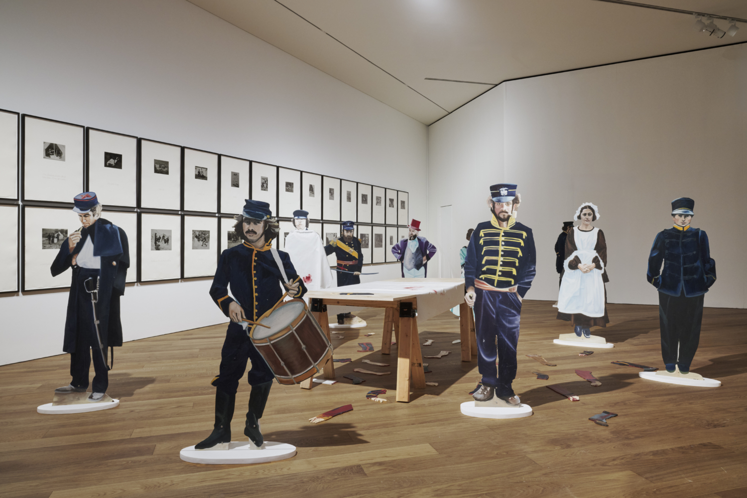 Exhibition view ‘Eleanor Antin: A Retrospective’, Mudam Luxembourg. Photo: Mareike Tocha © Mudam Luxembourg