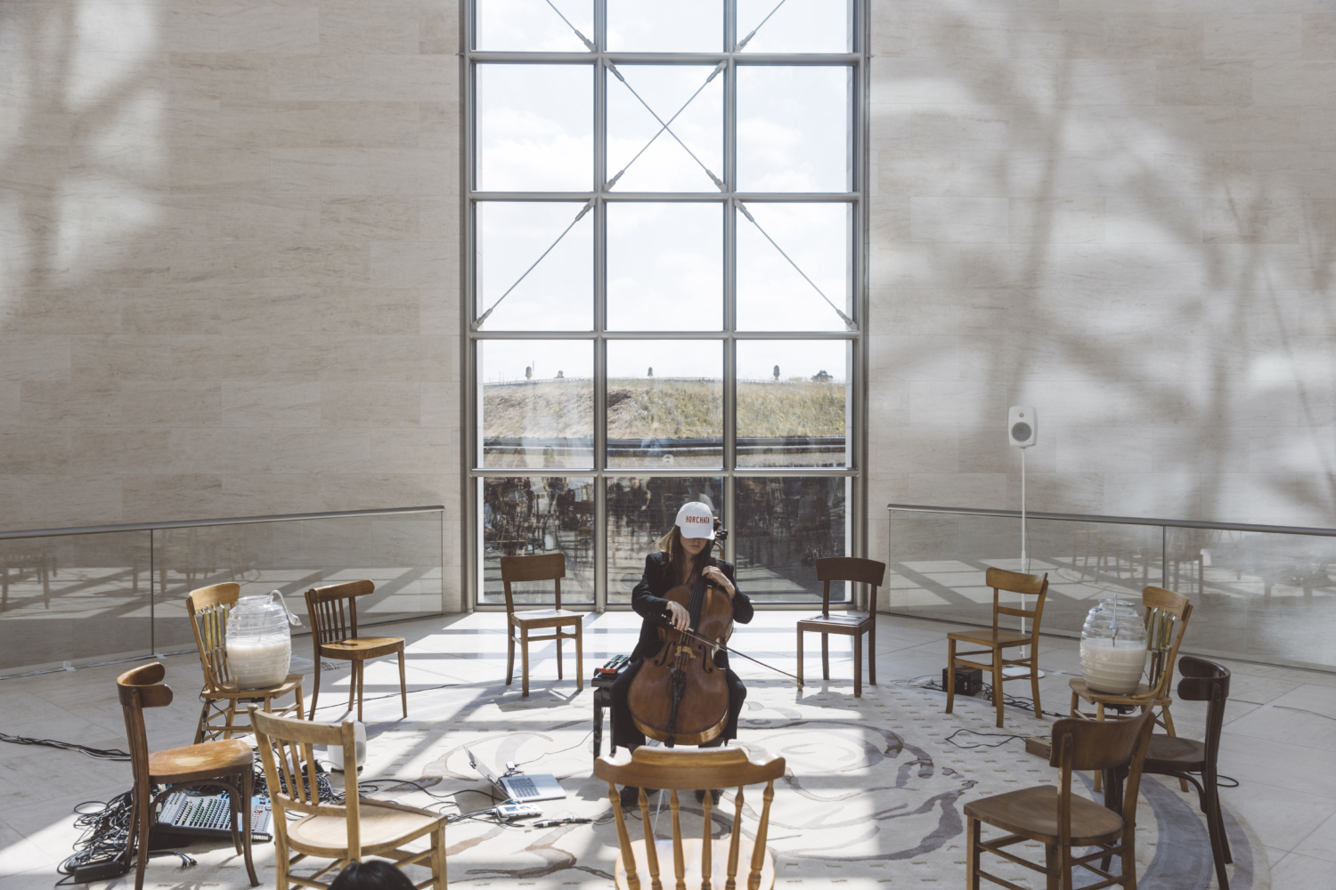 ‘Bárbara Sánchez-Kane: Aguas Frescas’, in collaboration with Cucina Povera. 18.05.2025, Mudam Luxembourg. Photo: Eike Walkenhorst © Mudam Luxembourg