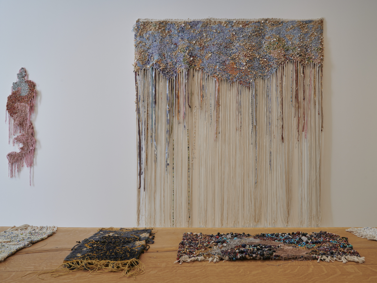 Exhibition view ‘Igshaan Adams: Between Then and Now’, Mudam Luxembourg. Photo: Marc Domage © Mudam Luxembourg