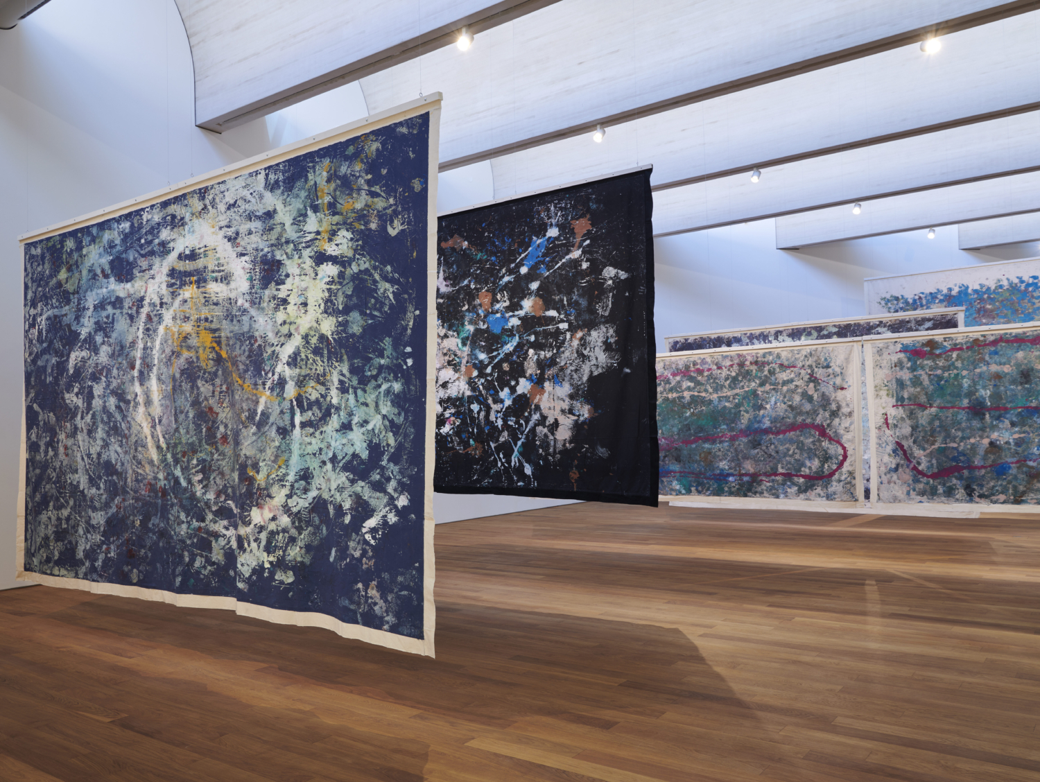Exhibition view ‘Igshaan Adams: Between Then and Now’, Mudam Luxembourg. Photo: Marc Domage © Mudam Luxembourg