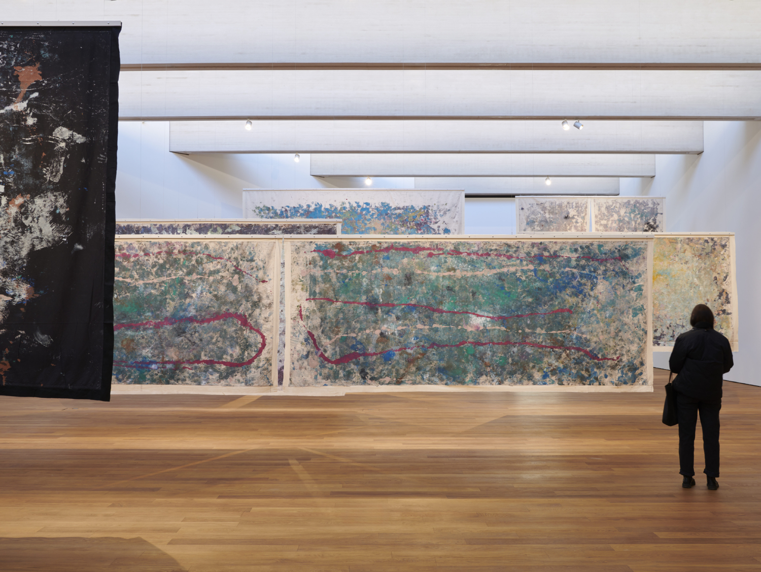 Exhibition view ‘Igshaan Adams: Between Then and Now’, Mudam Luxembourg. Photo: Marc Domage © Mudam Luxembourg