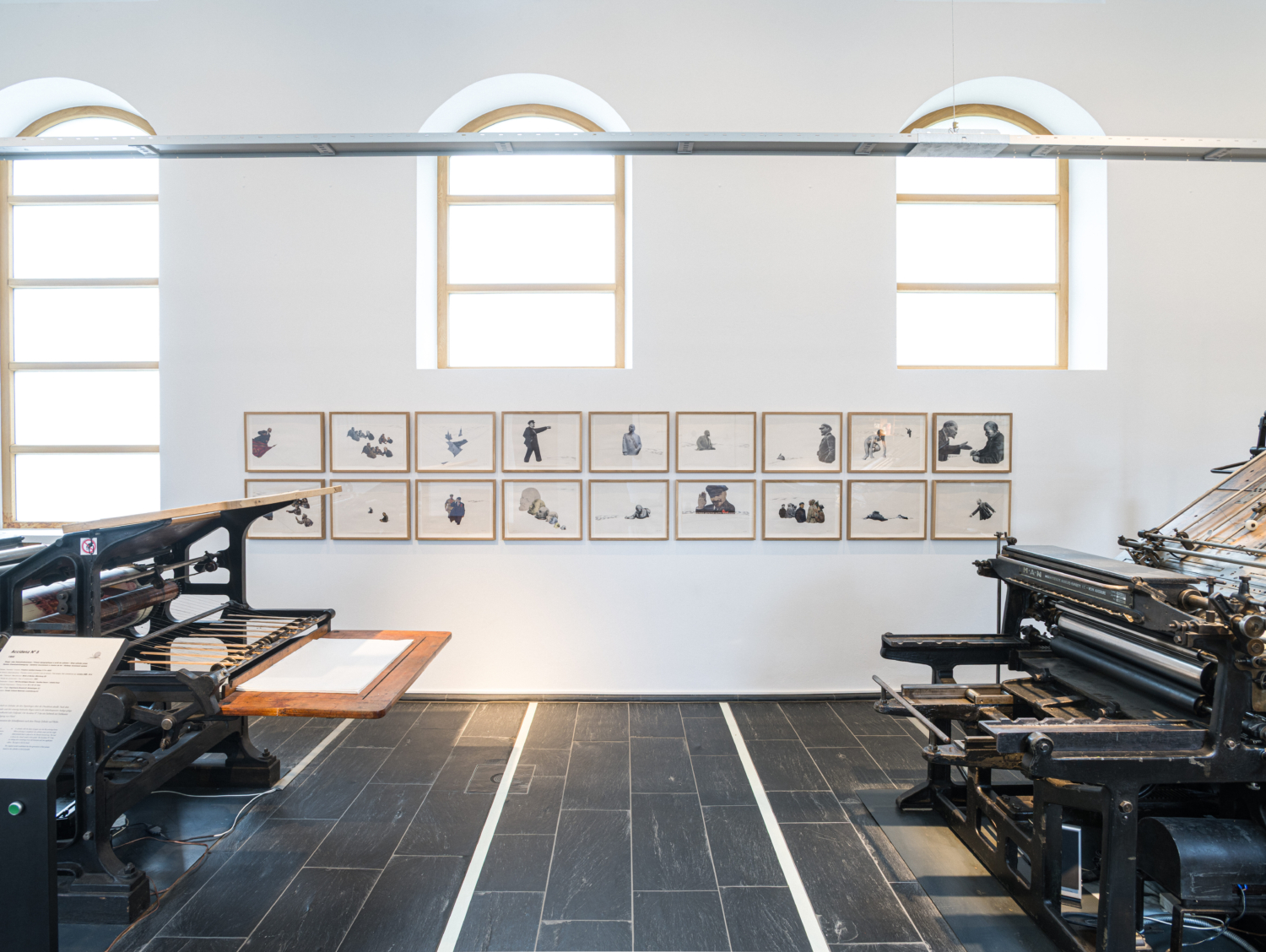 Vyacheslav Akhunov, ‘Lenin-Art or Leniniana’, 1977-1982. Collection Mudam Luxembourg. Donation 2009 – KBL European Private Bankers. Exhibition view ‘Dodeka: 12 Works for 12 Cantons’, Kulturhuef Musée – Print and Playing Card Museum, Grevenmacher. Photo: Mike Zenari © Mudam Luxembourg