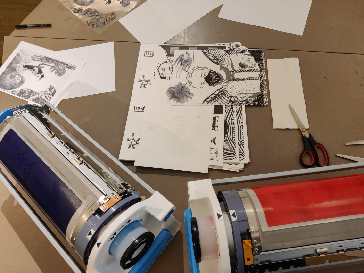 Printmaking Front Printmaking Lab | The Contemporary Art Museum of Luxembourg