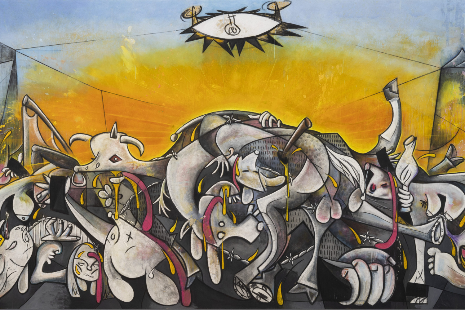 Exhibition view, ‘Simon Fujiwara: A Whole New World’, Mudam Luxembourg. Courtesy of the artist; Gió Marconi, Milano; TARO NASU, Tokyo; Dvir Gallery Paris, Tel Aviv, Brussels and Esther Schipper Berlin/Paris/Seoul. Photo: Andrea Rossetti © Mudam Luxembourg