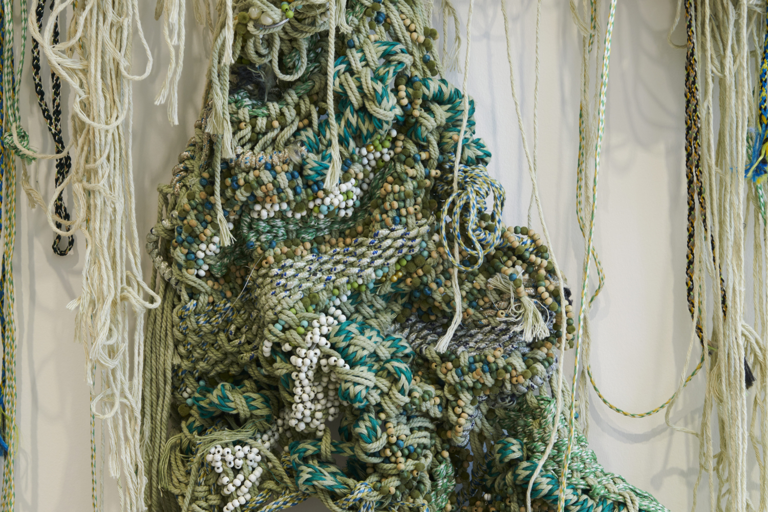 Exhibition view ‘Igshaan Adams: Between Then and Now’, Mudam Luxembourg. Photo: Marc Domage © Mudam Luxembourg