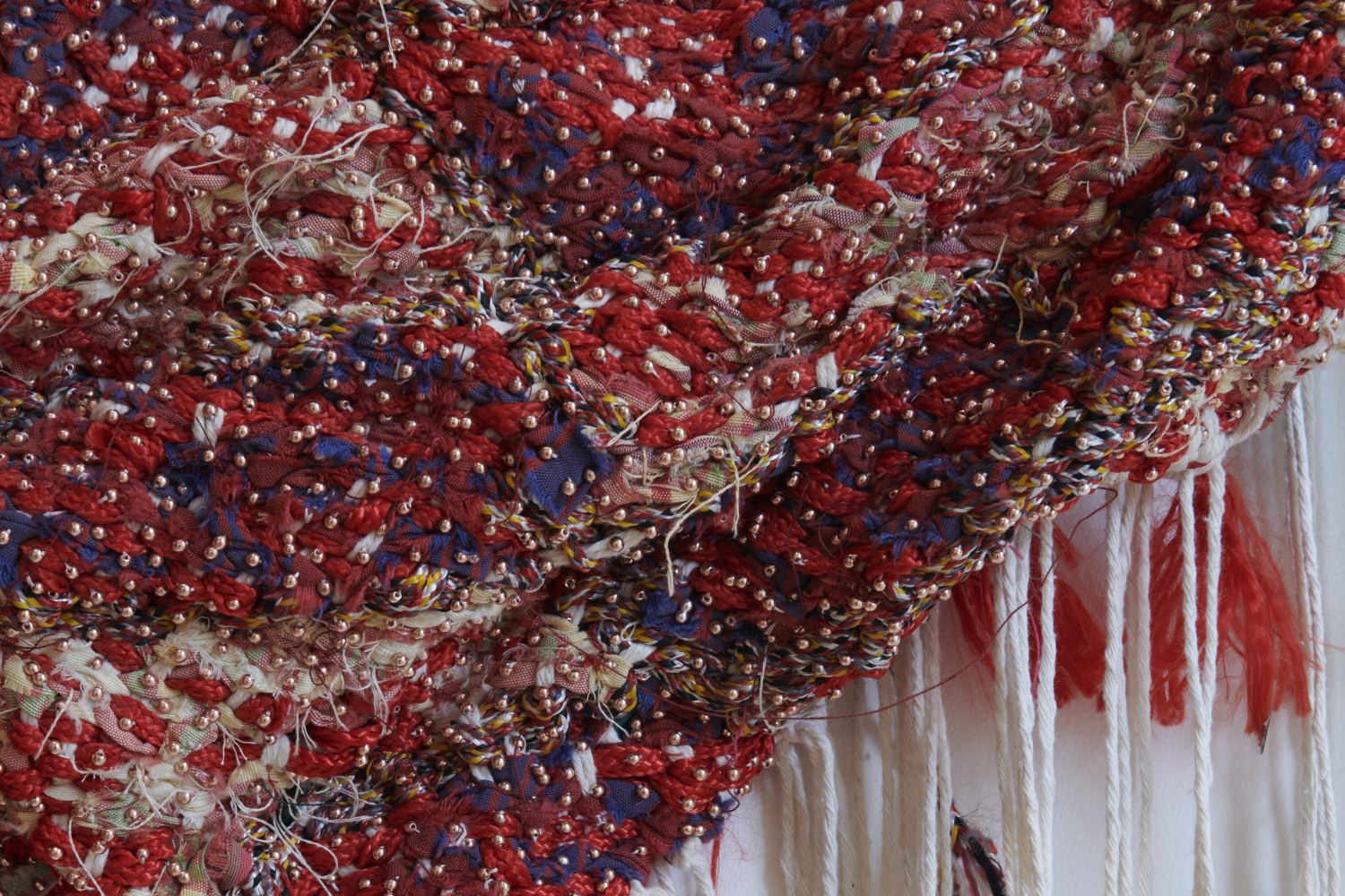 Exhibition view ‘Igshaan Adams: Between Then and Now’, Mudam Luxembourg. Photo: Marc Domage © Mudam Luxembourg