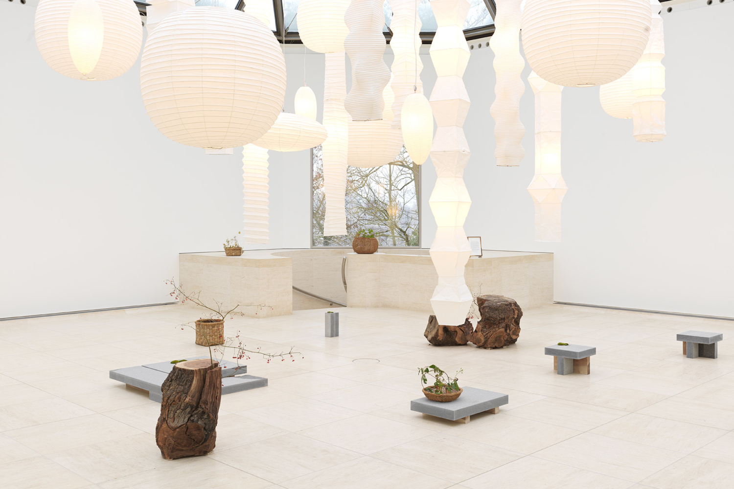 Noguchi chandelier deals