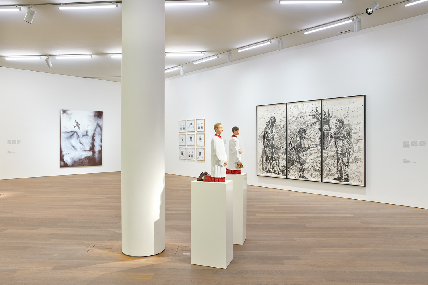 Vue de l’exposition "Mudam Collection. Donations et dépôts récents", 21.09.2019 – 13.04.2020, Mudam Luxembourg